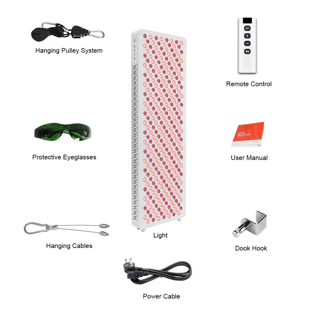 Red near Infrared Light Therapy Bed 630Nm 660Nm 810Nm 830Nm 850Nm Red Light Device Panel Pdt Led Light Therapy Machine