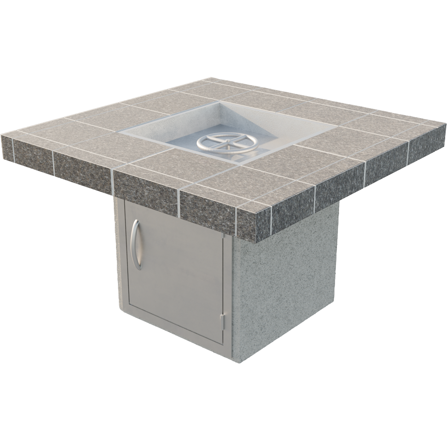 Mesa – Modern Contemporary Outdoor Gas Fire Pit