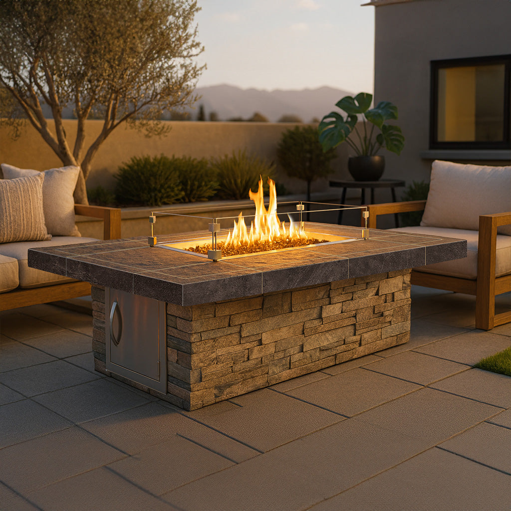Mojave – Modern Outdoor Gas Fire Pit